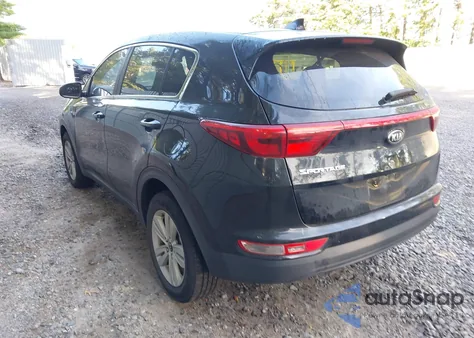 2017 Kia Sportage Lx from USA, damaged, VIN KNDPMCAC7H7287997
